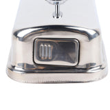 1Pcs Soap Dispenser Wall Mount - 304 Stainless Steel 17oz Capacity Wall Mounted Soap Dispenser for Bathroom(Silver Tone)