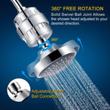 High Output Universal Shower Filter with Replaceable Cartridge, Better Skin, Softer Hair, and Stronger Nails In Australia - Darrahopens