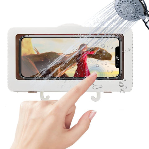 Bathroom Waterproof Phone Holder, Shower Phone Case Wall Mounted Phone Case, Bathroom Touch Screen Waterproof Mobile In Australia - Darrahopens