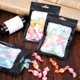 50 Pieces Resealable Foil Food Storage Bags with Clear Window Coffee Beans Packaging Pouch for Food Self Sealed Storage Supplies In Australia - Darrahopens