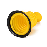 Mini Sink Plunger with Ergonomic Handle, Kitchen Drain Plunger, Suction Power to Unclog Slow Sinks, Drains, Tubs, Showers