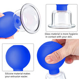 4 Size Facial Cupping Therapy Set Glass, Eye Face Vacuum Massage Anti Cellulite Cup - Silicone Cupping Massage Therap In Australia - Darrahopens