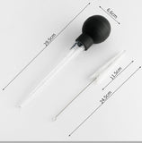 2 pcs Stainless Steel Turkey Baster Food Grade High Temperature Resistant Silicone Oil Injector Marinades Ball Syringe Needle