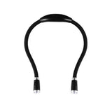 Book Light, Rechargeable LED Hug light, Neck Hug Reading Lights for Bed Reading, Hands Free Flexible Arm, Soft Silicone Arms In Australia - Darrahopens
