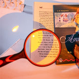 Magnifying Glass Handheld Reading Magnifier -110MM Large Magnifying Lens with Non-Slip Soft Handl In Australia - Darrahopens