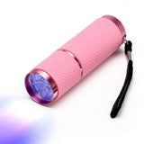 LED Flashlight, Small Glow Flashlights with 9 LED Lights, Portable Light Nail Dryer for Nail Gel, Flashlight Mini Powerful Pet In Australia - Darrahopens