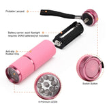 LED Flashlight, Small Glow Flashlights with 9 LED Lights, Portable Light Nail Dryer for Nail Gel, Flashlight Mini Powerful Pet In Australia - Darrahopens