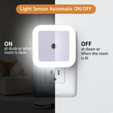 White Night Lights Plug into Wall 4-Pack,Nightlight with Light Energy Efficient Sensor, LED Night Light for Living Room,Bedroo In Australia - Darrahopens