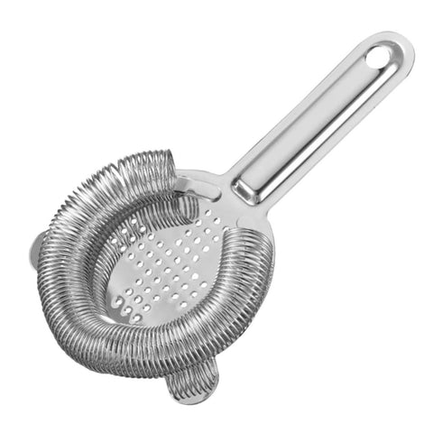 Hawthorne Cocktail Strainer - Stainless Steel Bar Strainer for Bartending, Bar Tool Drink Strainer for Bartenders and Mixologists