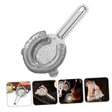 Hawthorne Cocktail Strainer - Stainless Steel Bar Strainer for Bartending, Bar Tool Drink Strainer for Bartenders and Mixologists