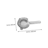 Hawthorne Cocktail Strainer - Stainless Steel Bar Strainer for Bartending, Bar Tool Drink Strainer for Bartenders and Mixologists
