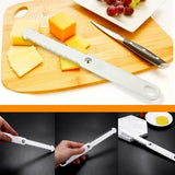 3 Pieces/Set Cheese Butter Slicer, Double Stainless Steel Wire Cheese Cutter Tool, Cheese Cutter Creates Thick and Thin