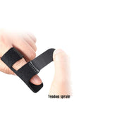 Finger Splint, Universal Trigger Finger Brace for Broken/Arthritis Pain and Sprain Relief, Trigger Finger Splint (4 Pack,Black)