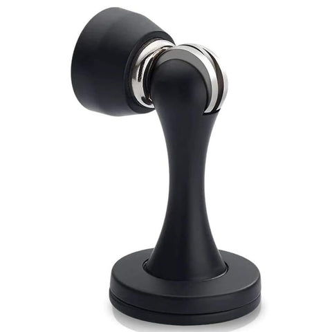 Magnetic Door Stops, Door Stopper Stainless Steel Magnetic Doorstop Brushed Satin Nickel, Black Wall Floor Mounted Door Holder