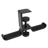 2 pcs Under Desk Dual Headphone Hanger, Metal Headset Stand Gaming Earphone Holder Universal Clamp on Desk Hanger Hook In Australia - Darrahopens