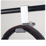 2 pcs Under Desk Dual Headphone Hanger, Metal Headset Stand Gaming Earphone Holder Universal Clamp on Desk Hanger Hook In Australia - Darrahopens