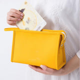 Women Make Up Makeup Bags Organizer Cosmetic Bag Candy Color PU Portable Toiletry Bag Travel Make Up Pouch In Australia - Darrahopens
