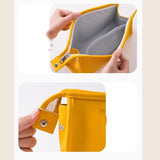 Women Make Up Makeup Bags Organizer Cosmetic Bag Candy Color PU Portable Toiletry Bag Travel Make Up Pouch