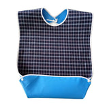 Adult Reusable Elderly Seniors Eating Cloth Protector Disability Aid Apron Adult - Waterproof Mealtime Bib for Elderly In Australia - Darrahopens