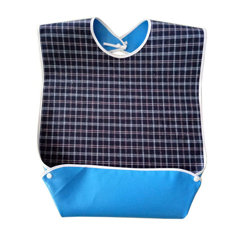 Adult Reusable Elderly Seniors Eating Cloth Protector Disability Aid Apron Adult - Waterproof Mealtime Bib for Elderly In Australia - Darrahopens