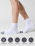 6 Pack Men's Ankle Socks with Cushion Athletic Running Socks Low Cut Athletic Socks for Men, Non Slip Inisible Socks In Australia - Darrahopens