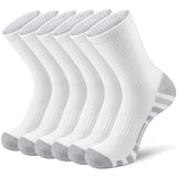 Athletic Socks Sport Running Calf Socks Performance Cushioned Breathable Crew Socks for Men Women(5 Pairs) In Australia - Darrahopens
