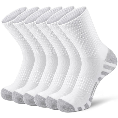 Athletic Socks Sport Running Calf Socks Performance Cushioned Breathable Crew Socks for Men Women(5 Pairs) In Australia - Darrahopens
