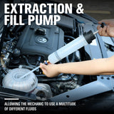 200CC Fluid Extractor,Automotive Fluid Extractor Pump, Extraction&Fill Pump,Engine Oil Extractor Pump Brake Fluid Extraction