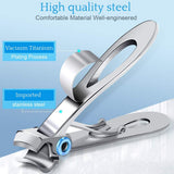 Nail Clippers for Thick Nails - Pretty Wide Jaw Opening Oversized Nail Clippers, Stainless Steel Heavy Duty , Extra Large
