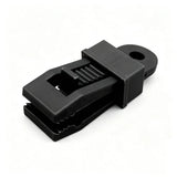2 Pcs Tarp Clips, Heavy Duty Lock Grip, Reusable Tarp Clamps for for Secures Outdoor Camping, Awnings, Car Covers