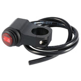 Light Switch 12V Handlebar Switch Waterproof Motorcycle Light Switch Aluminum Alloy Handlebar Toggle Switch