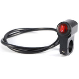 Light Switch 12V Handlebar Switch Waterproof Motorcycle Light Switch Aluminum Alloy Handlebar Toggle Switch