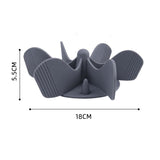Slow Feeder Dog Bowls Insert Super Firm Slow Eating Bowl [Cuttable] for Small Breed and Medium Size Dog Compatible with Regular