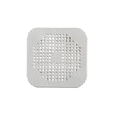 2 pcs Shower Hair Catcher Silicone Hair Stopper Shower Tub Drain Covers Drain Strainer with Suction Cup Suit