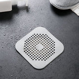 2 pcs Shower Hair Catcher Silicone Hair Stopper Shower Tub Drain Covers Drain Strainer with Suction Cup Suit In Australia - Darrahopens
