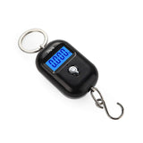 Engineering Plastic Digital Hanging Scales Handheld 25Kg Cranes Scales with Hook for Farm Hunting Fishing Outdoor Hanging