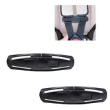 2 Pieces Seat Chest Harness Clip Seat Safety Belt Clip Buckle Lock Stroller Chest Clip Universal Replacement