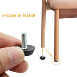 10 Pcs Furniture Lvelers M6 x 15mm Table Leg Levelers, Levelling Foot Screw on Furniture Adjuster Mini Adjustable Feet In Australia - Darrahopens