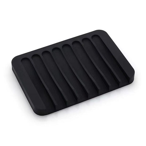 3 PCS Self Draining Soap Holder, Premium Silicone Soap Dish, Waterfall Drainer Soap Saver for Bathroom, Kitchen, Bath Tub a