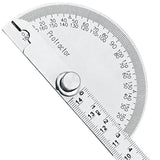 Angle Protractor,Stainless Steel Square Head,Angle Ruler Finder 0-180°,14cm Woodworking Ruler, Angle Measure Tool In Australia - Darrahopens