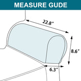 Stretch Sofa Armrest Covers Spandex Jacquard Arm Covers for Chairs and Sofas Anti-Slip Couch Armrest Covers Set of 2,