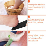 Foot Scrubber Callus Remover for Dead Skin,Corn,Exfoliator and Hard Skin,Pumice Stone Pedicure Tool Foot File fit Wet and Dry Feet