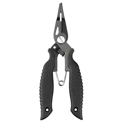 Fishing Pliers, Braid Scissors and Split Ring Pliers, Fishing Hook Remover, Saltwater Resistant Fishing Gear Fishing Needle Nose