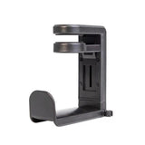 Rotating Headphone Stand - Gaming Headset Stand, Adjustable Clamp-on Headphone Holder, Headphone Hanger Hook Under Desk