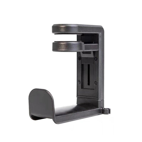 Rotating Headphone Stand - Gaming Headset Stand, Adjustable Clamp-on Headphone Holder, Headphone Hanger Hook Under Desk