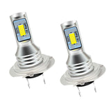 2 PCS H7 Car LED Fog Light, Super Bright CREE Chip, 360° Light Range 7000K White LED Bulb, Decoding Reversing Light