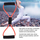 Shaped Resistance Bands, Elastic Fitness Pulling Rope Chest Expander Yoga Rubber Tension Band for Abdomen Waist Arm