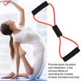 Shaped Resistance Bands, Elastic Fitness Pulling Rope Chest Expander Yoga Rubber Tension Band for Abdomen Waist Arm