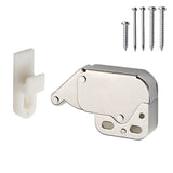 Automatic Spring Snap System Push-in Touch Locks Self-Locking Spring Buckle for Tip Latch Cabinet Door Furniture Safety Lock