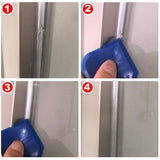 4Pcs Plastic Caulking Tool Set - Versatile Caulk Remover & Scraper for Easy Caulk Removal and Precise Application - Essential